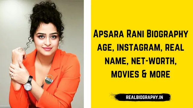 Apsara Rani Biography