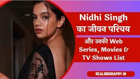 Nidhi Singh Web Series
